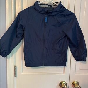 Carter's Blue Hooded Windbreaker Jacket, Boys. 5 T. Like New!